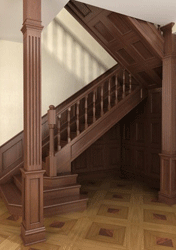 Образцы деревянных лестниц ИнтерьерСтрой